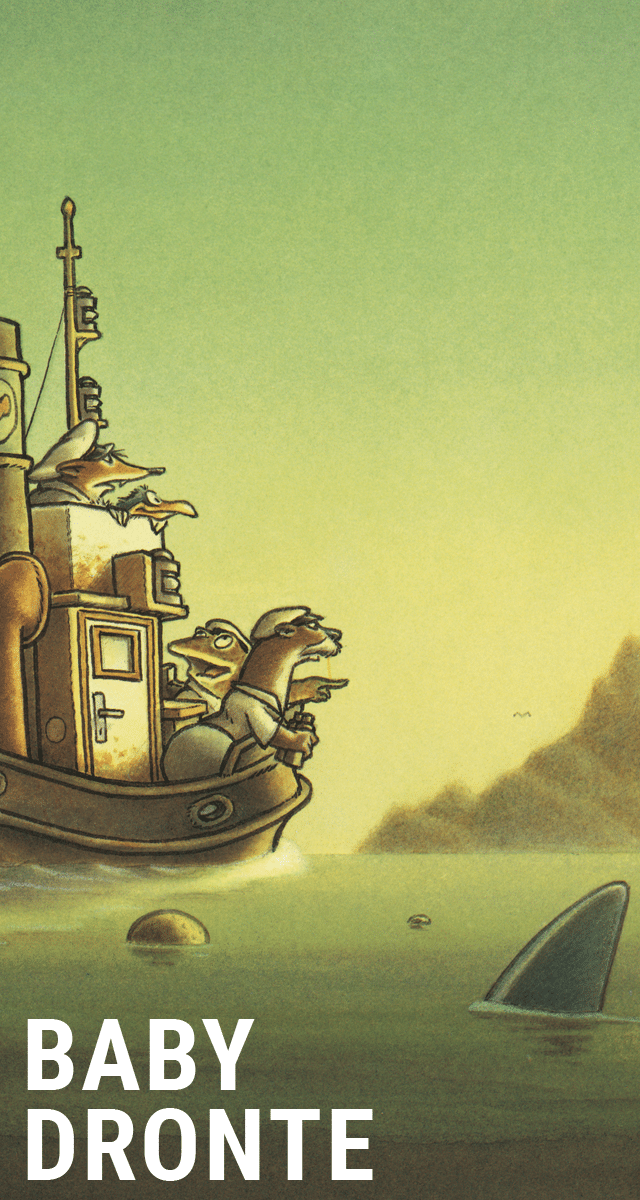 Illustration Baby Dronte von Peter Schössow